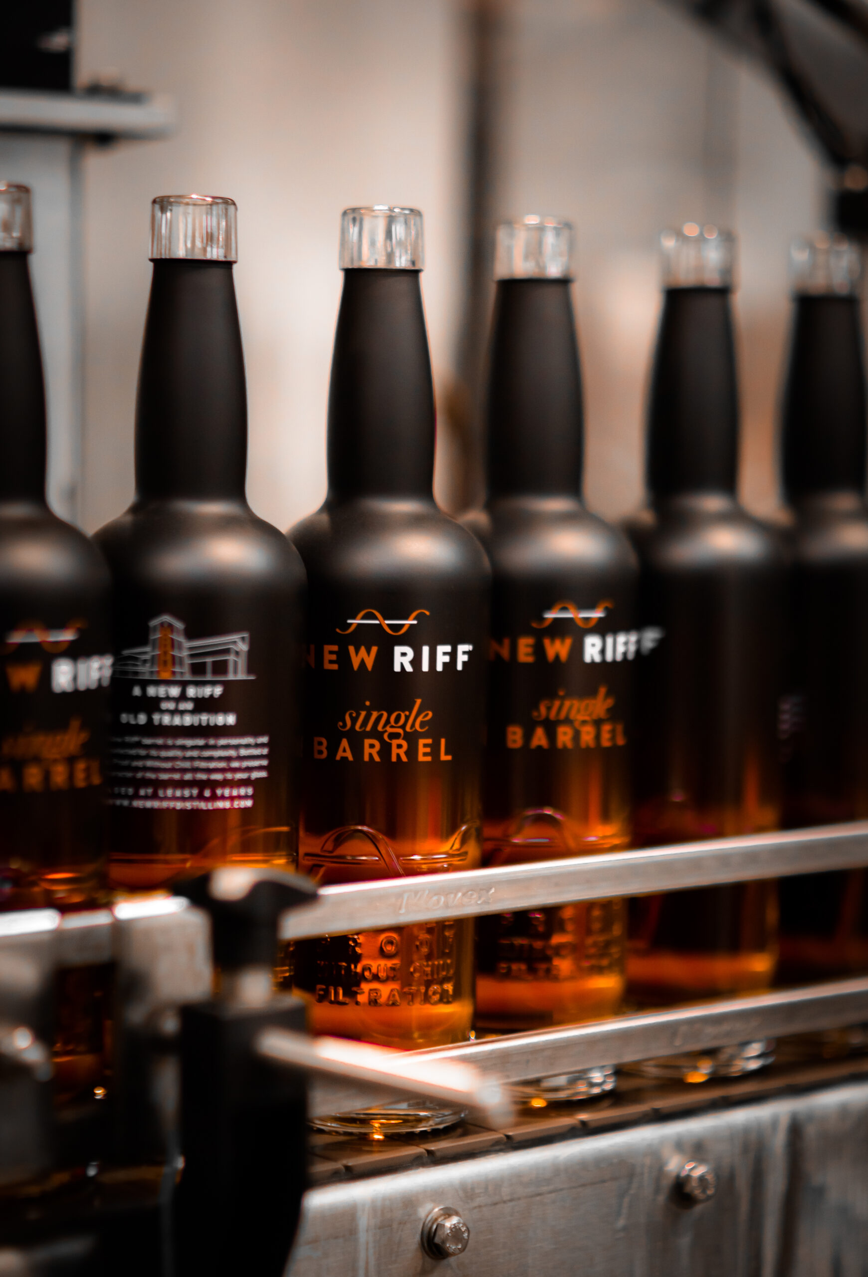 New Riff Distilling - Bottling Line