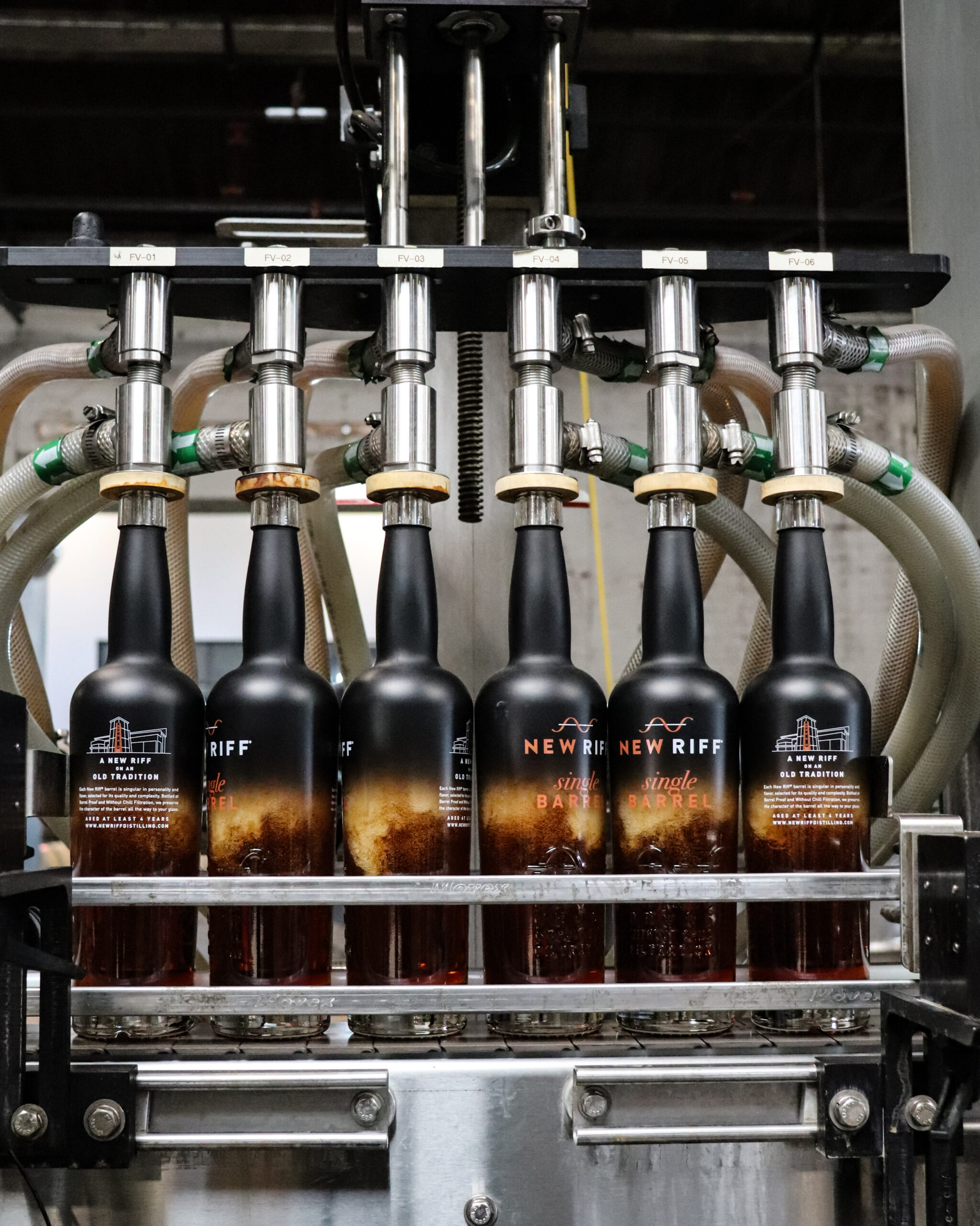 New Riff Distilling - Bottling Line